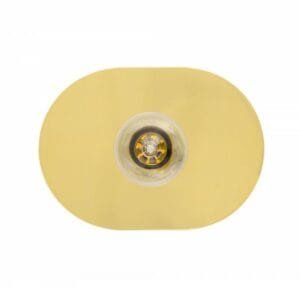 Kigoma Semi-Flush Ceiling Light Flush Brass Lights Great Lighting UK Ltd